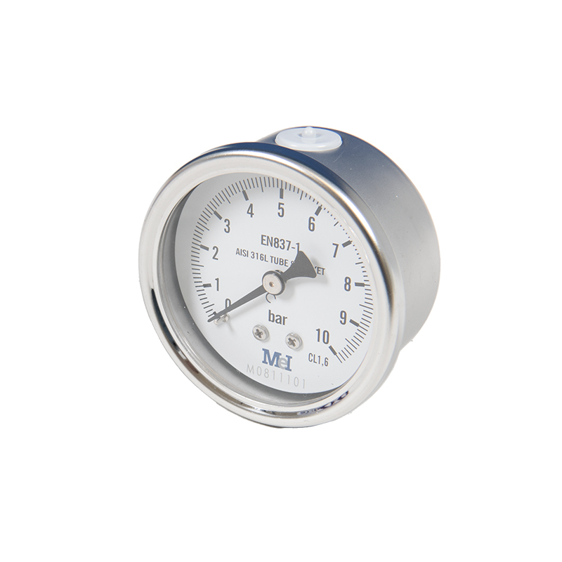 Edelstahlmanometer Ø 63