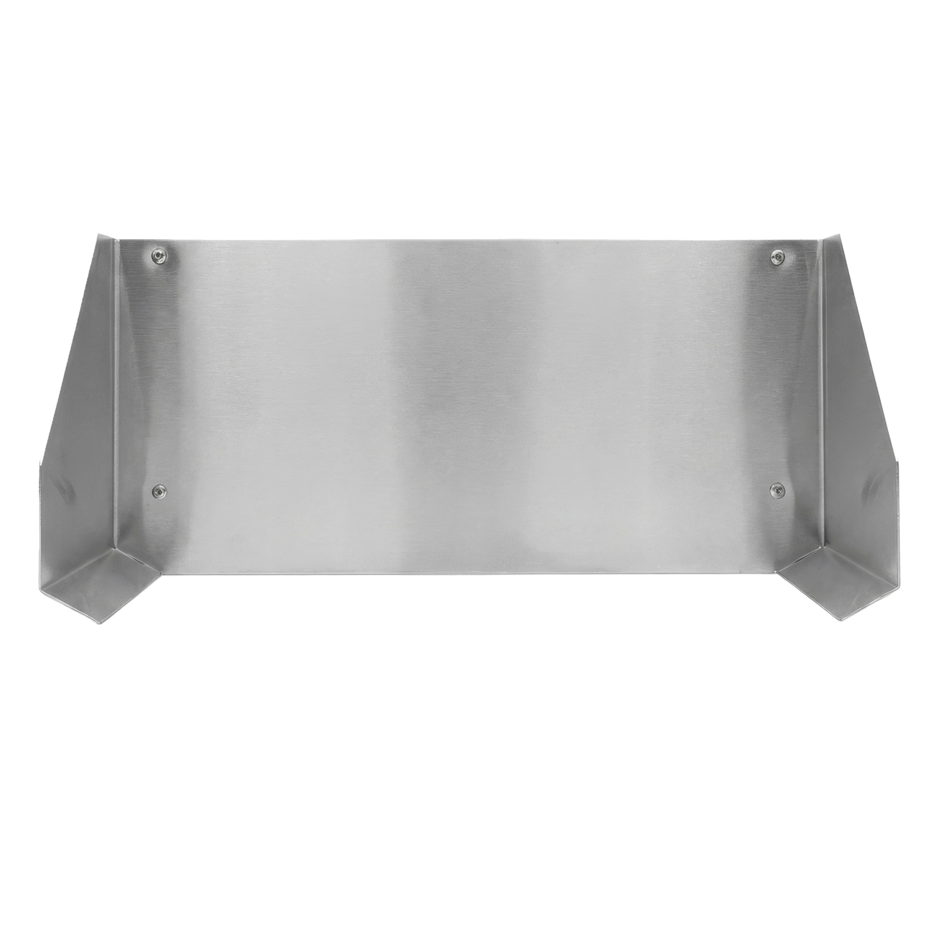 Spritzblech für Stiefelwaschanlage Senior 550x750mm Edelstahl V2A, einseitig geschliffen