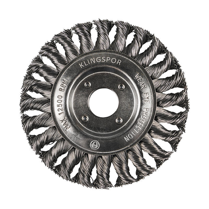 Rundbürste edelstahl, gezopft Rundbürste edelstahl, gezopft