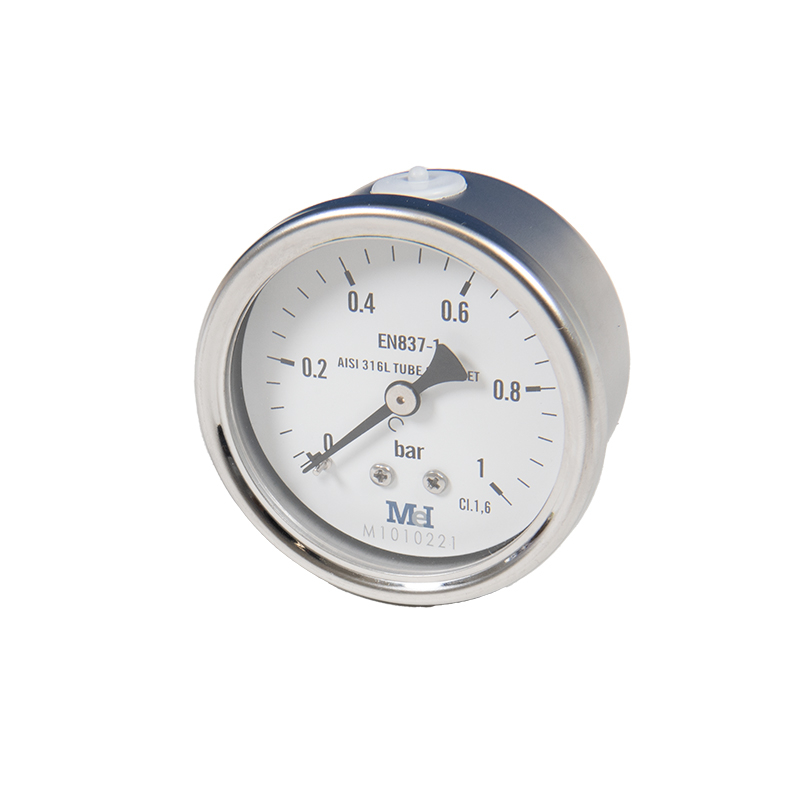 Edelstahlmanometer Ø 63