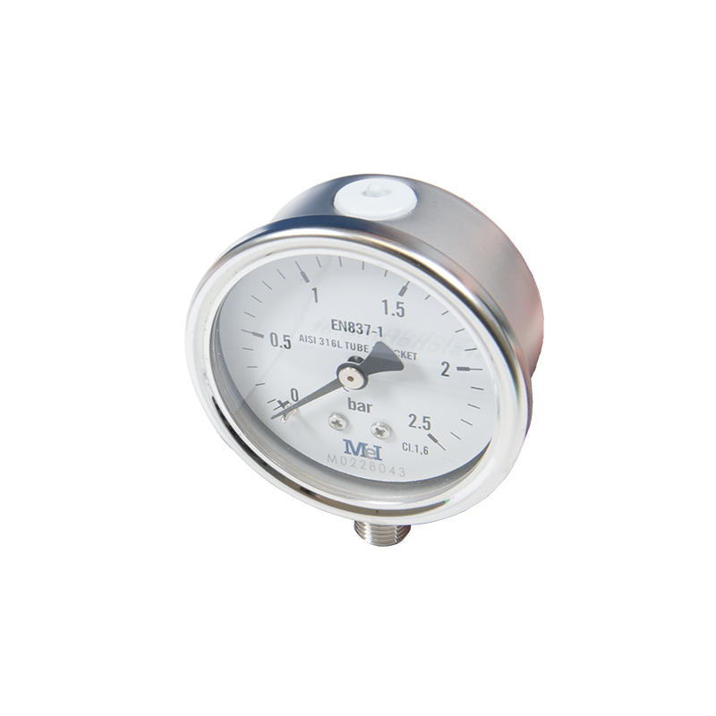 Edelstahlmanometer Ø 63