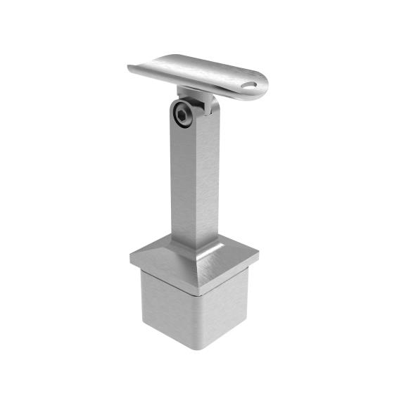 Rohrstütze flexibel für Pfosten 40x40x2 und Handlauf 42,4mm