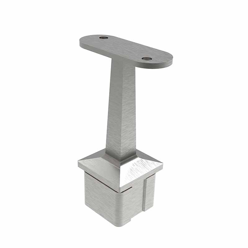 Rohrstütze für Edelstahl Vierkantrohr 40 x 40 x 2 mm