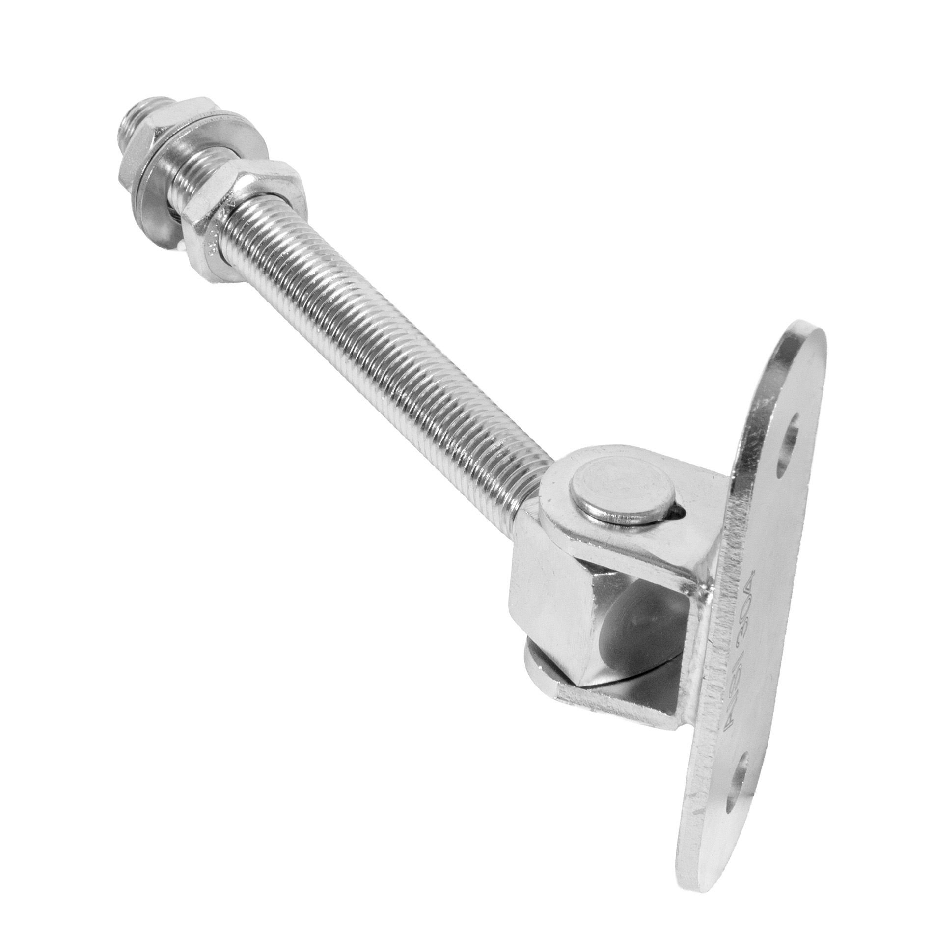 Edelstahl Torscharnier M16 V2A - blank
