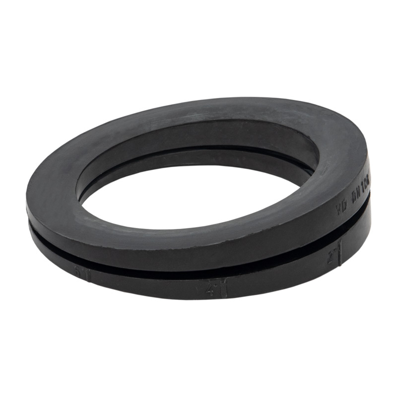 Gummi-Stahl-Dichtung DN 250 verstellbar