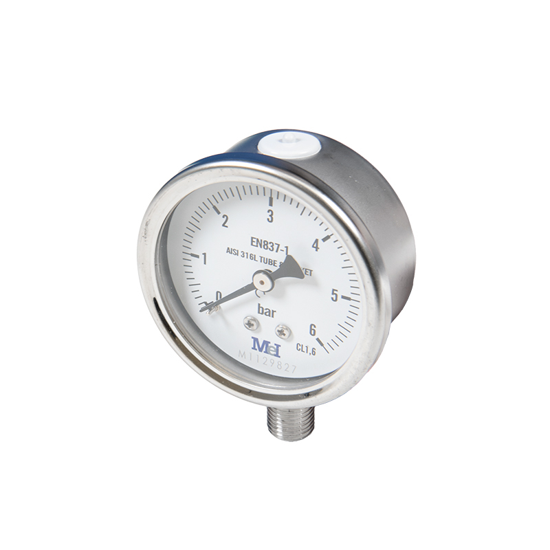 Edelstahlmanometer Ø 63