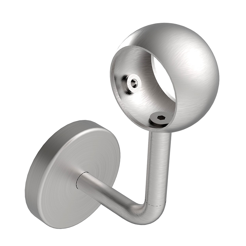 Handlaufhalter Kugelring für Edelstahl Rundrohr 42,4 mm Handlaufhalter Kugelring für Edelstahl Rundrohr 42,4 mm