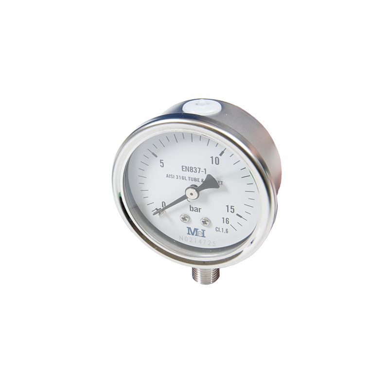 Edelstahlmanometer Ø 63
