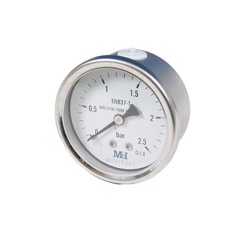Edelstahlmanometer Ø 63