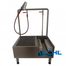 Stiefelwaschanlage Senior 750x550mm, Edelstahl V2A
