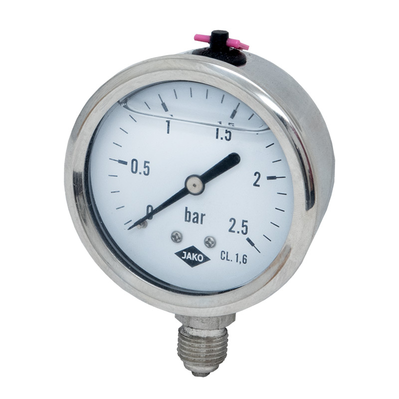 Edelstahlmanometer Ø 63