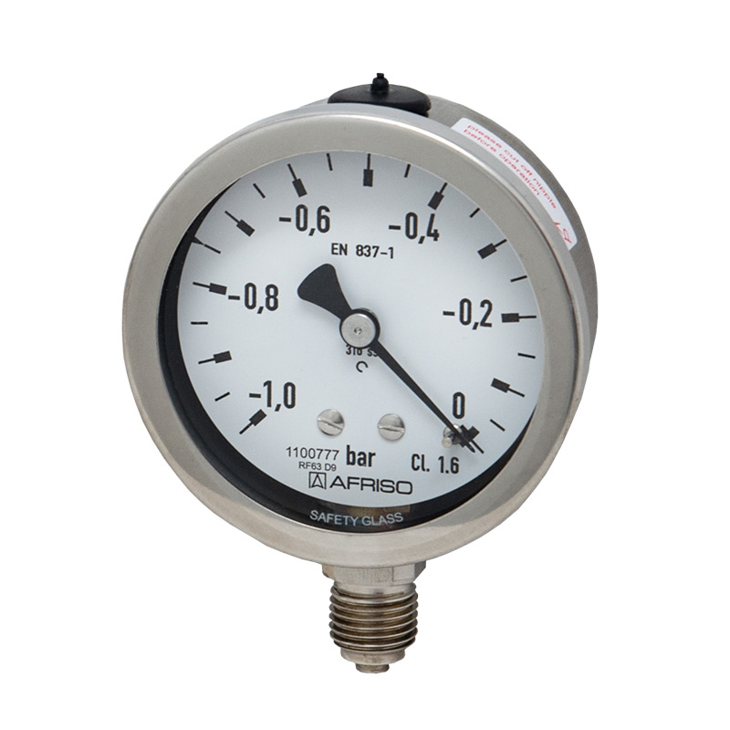 Edelstahlvakuummeter Ø 63