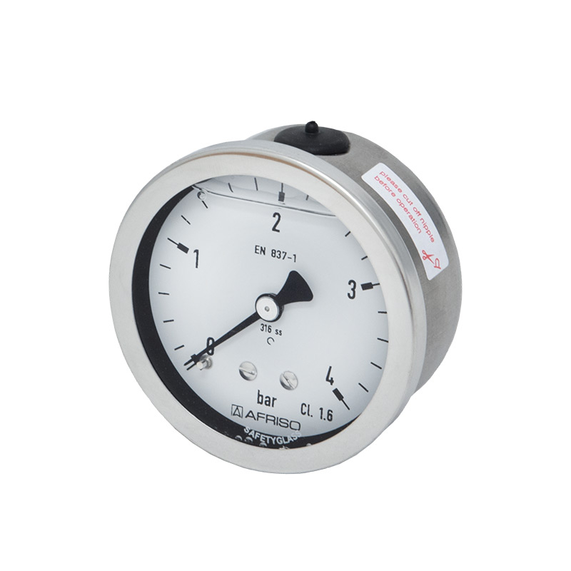 Edelstahlmanometer Ø 63