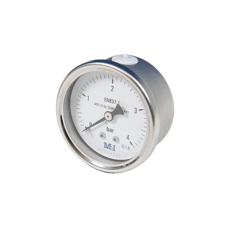 Edelstahlmanometer Ø 63