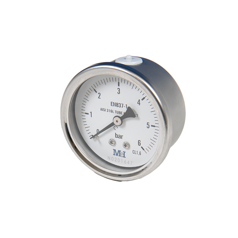 Edelstahlmanometer Ø 63