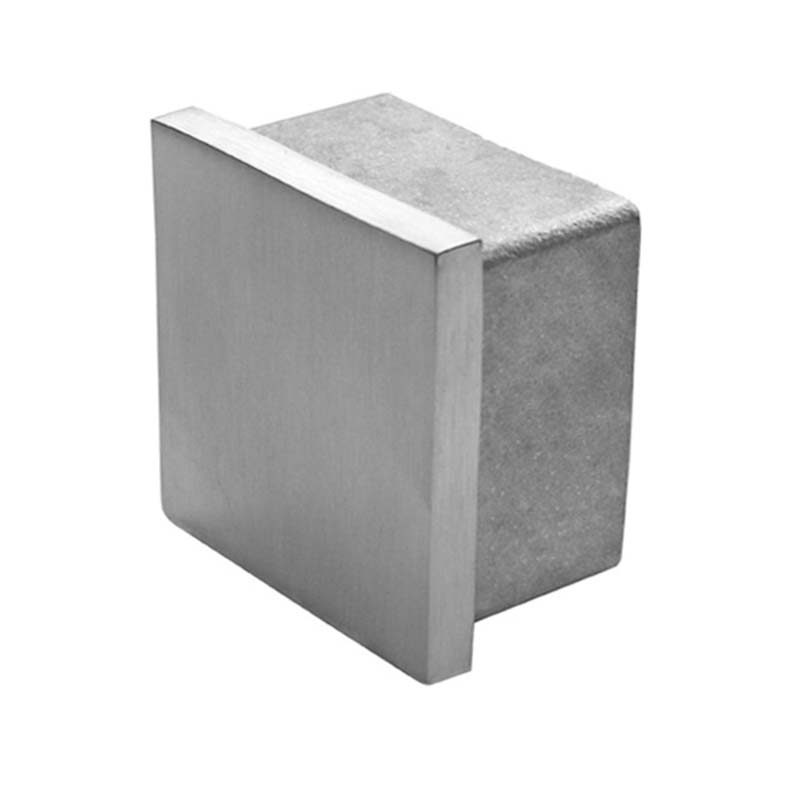 Endkappe Eckig für Edelstahl Vierkantrohre 40 x 40 x 2 mm Endkappe Eckig für Edelstahl Vierkantrohre 40 x 40 x 2 mm