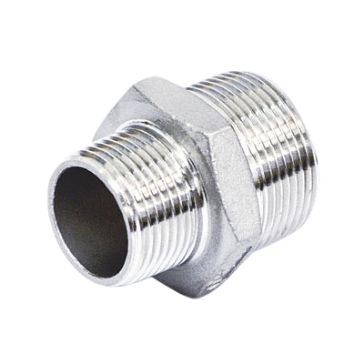 6-kt.Red.Doppelnippel 3-stufig V4A