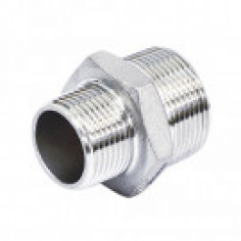 6-kt.Red.Doppelnippel 4-stufig V4A