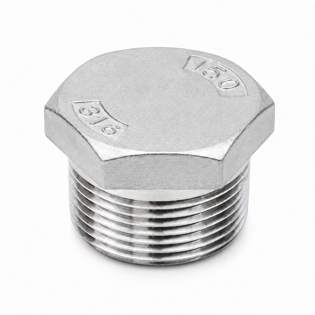 6-kt. Stopfen V4A 1/8"