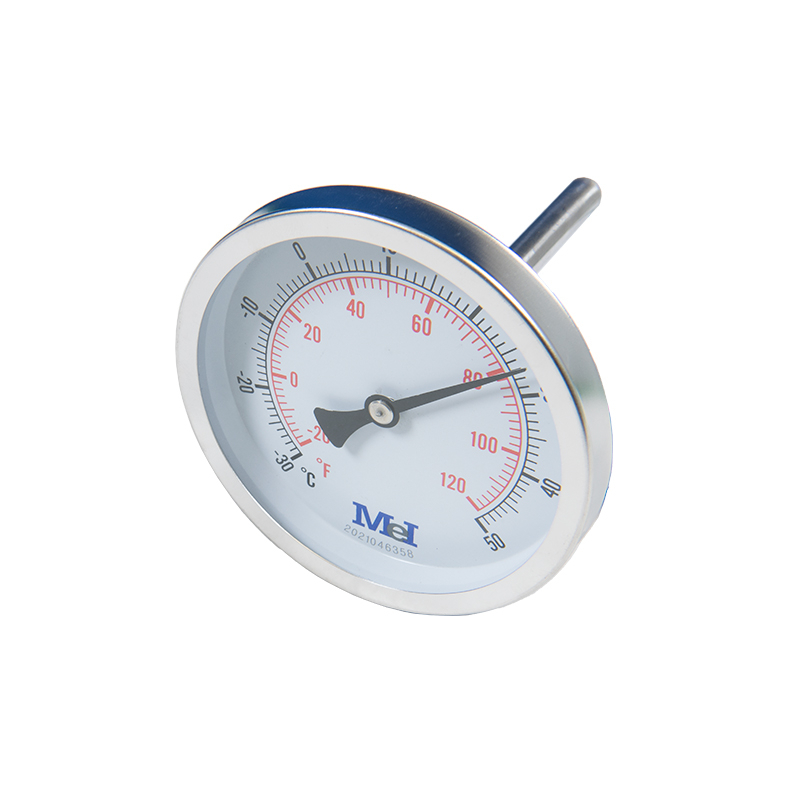 Edelstahl - Thermometer, Fig. 100/100mm