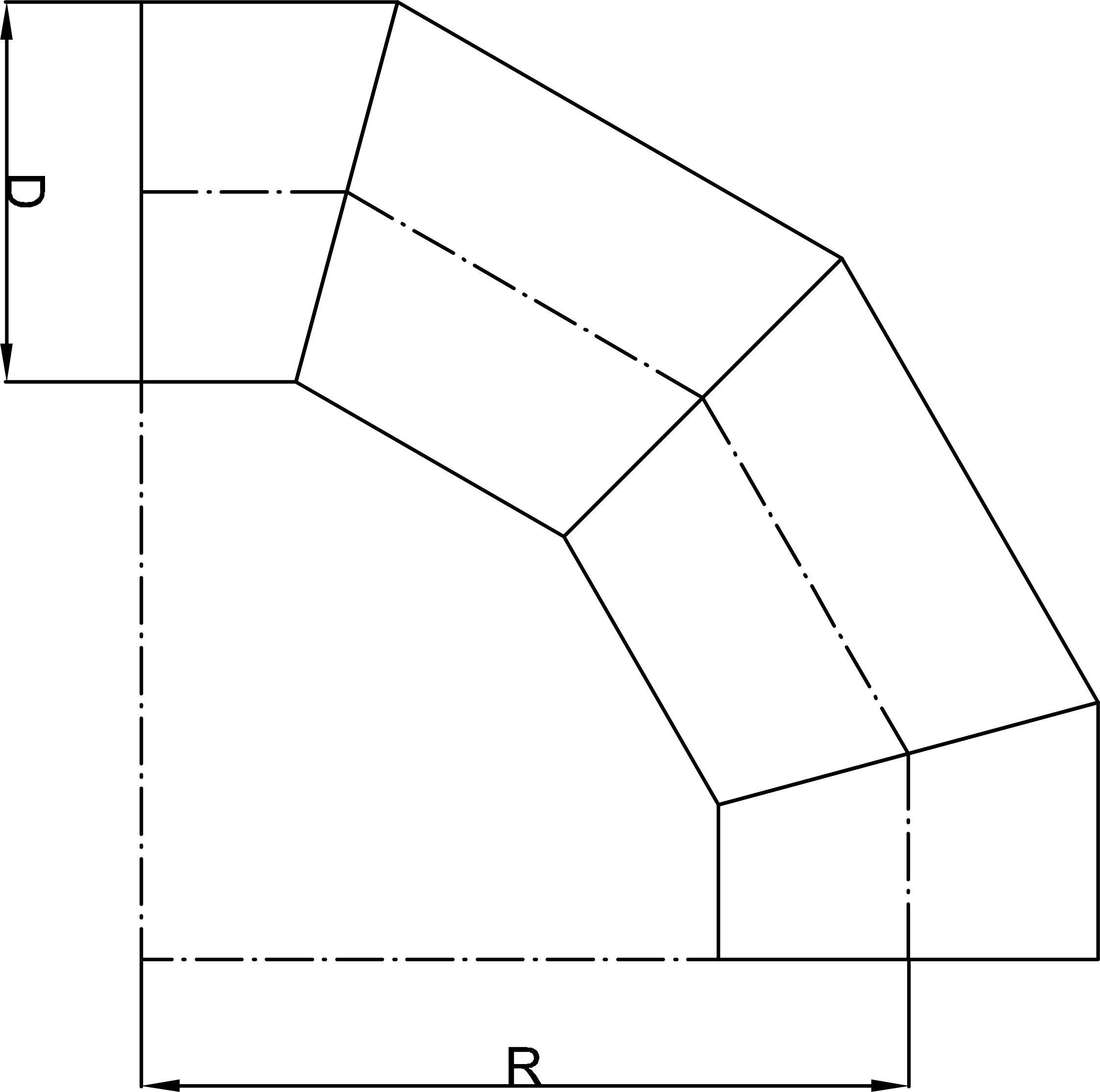Skizze Saugrohr