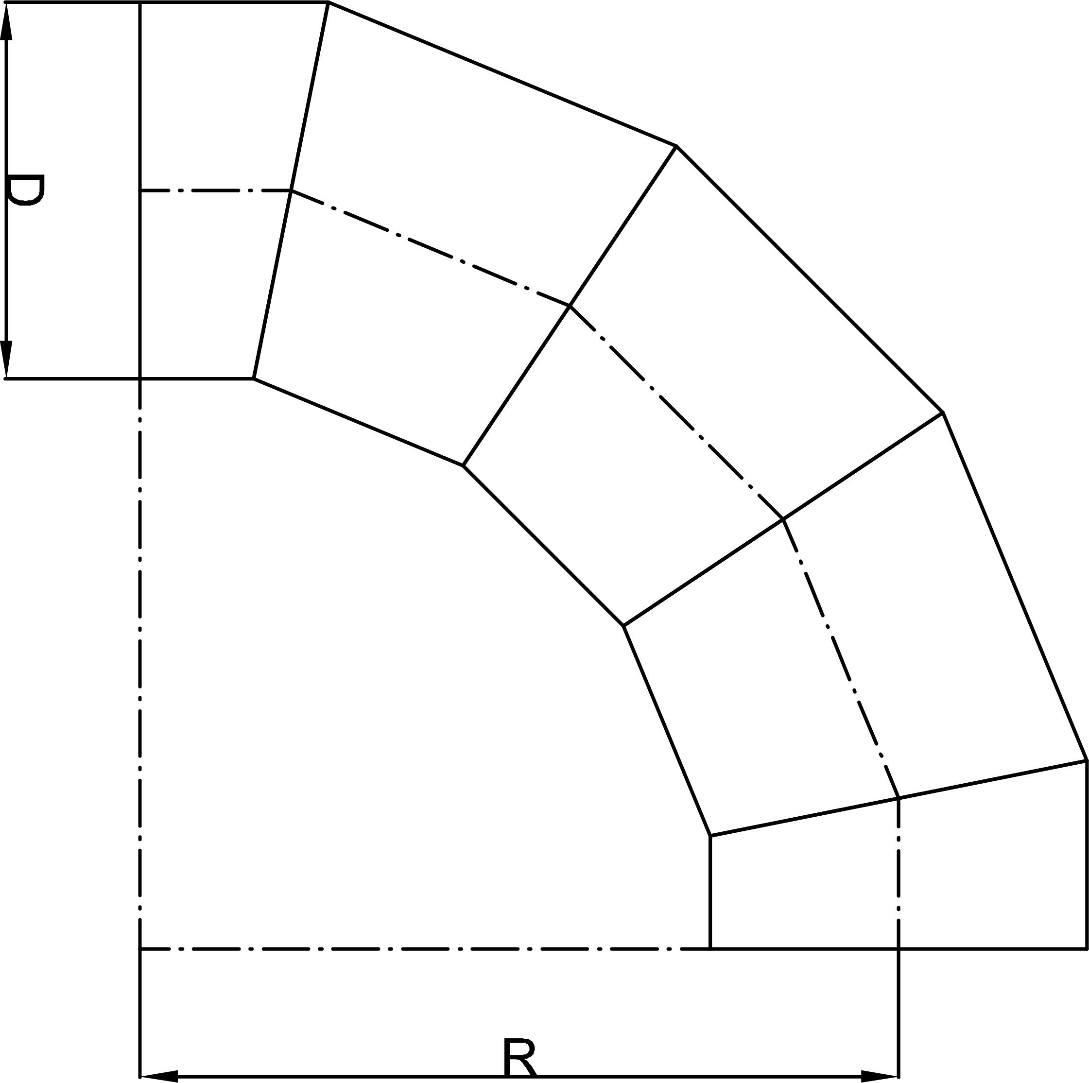 Skizze Saugrohr