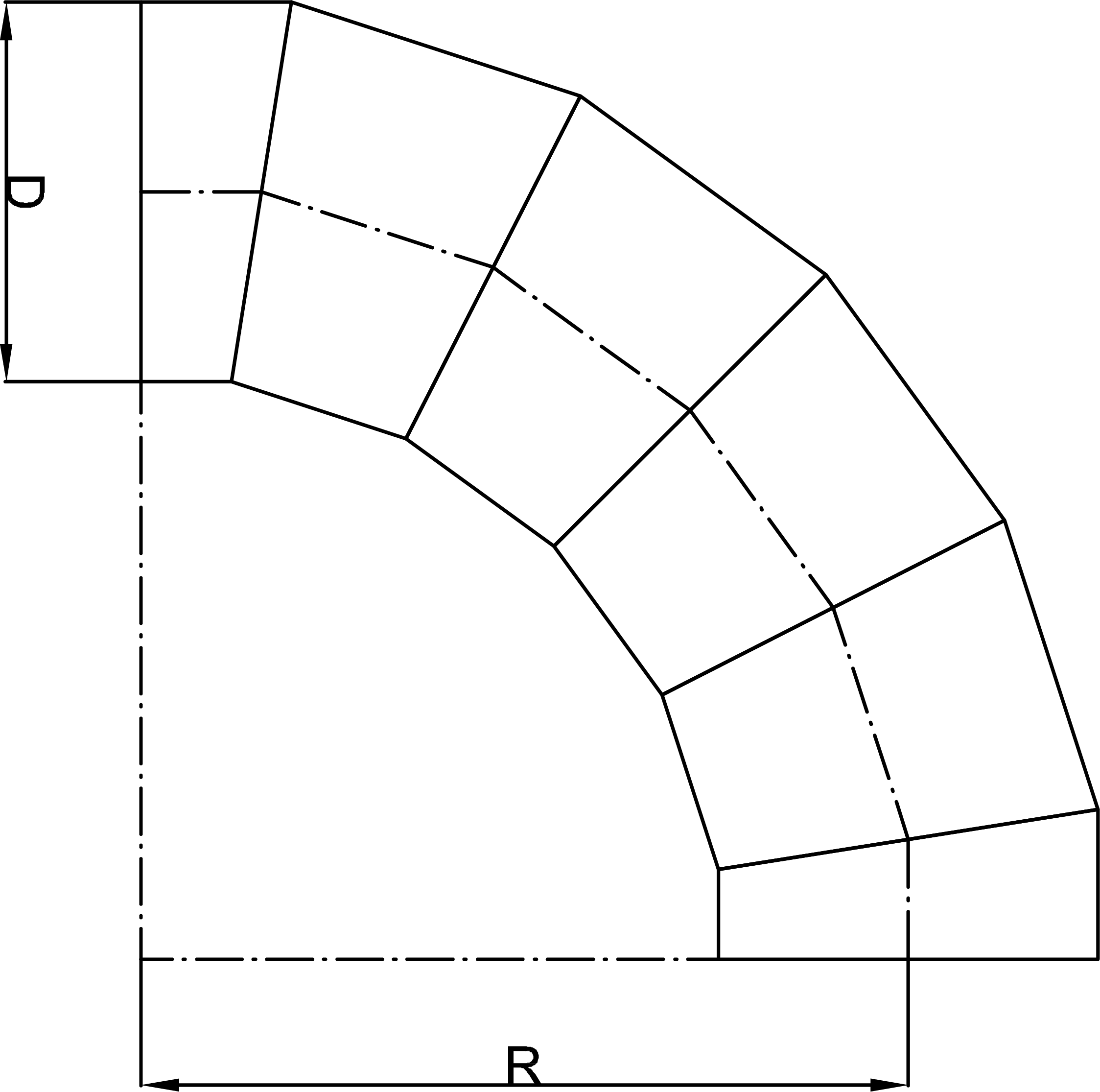 Skizze Saugrohr